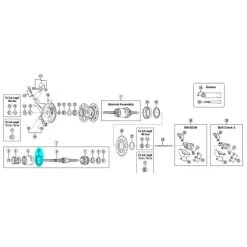 Bague 10 Billes 7/32 Shimano Y33R90220 Pour Moyeu SG-3C40