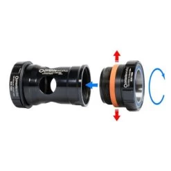 Boîtier De Pédalier Externe Fileté Praxis BB30/PF30 68mm Route Roulements Acier -Meilleurs Vélos boitier de pedalier externe filete praxis bb30 pf30 68mm route roulements acier 2