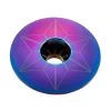 Bouchon De Potence Supacaz Star Capz Anodisé 31,8mm - Oil Slick