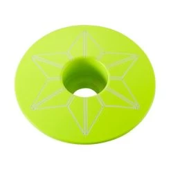 Bouchon De Potence Supacaz Star Capz Thermolaqué 31,8mm - Jaune