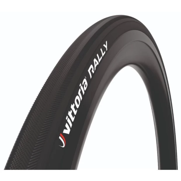 Boyau Vittoria Rally Kevlar 700x23C Noir 1 Boyau Vittoria Rally Kevlar 700x23C Noir