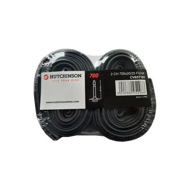 Chambres à Air Hutchinson Velo Route 700X20/25 - Presta 48mm 1 Chambres à Air Hutchinson Velo Route 700X20/25 - Presta 48mm