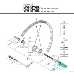 Cône De Moyeu Shimano Y4FL98020 - [x1]