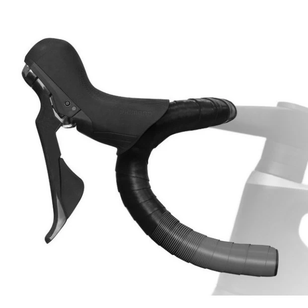 Guidoline Fizik Vento Microtex Tacky Bicolore - 2 Mm - Noir-Gris 2 Guidoline Fizik Vento Microtex Tacky Bicolore - 2 Mm - Noir-Gris – Image 2