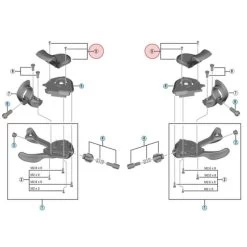 Indicateur De Vitesses Shimano Tiagra SL-4700