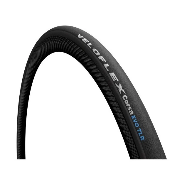 Pneu Route Veloflex Corsa Evo TLR Souple 700x28C Noir 1 Pneu Route Veloflex Corsa Evo TLR Souple 700x28C Noir