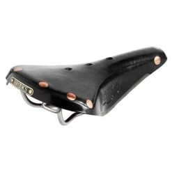 Selle En Cuir Brooks B17 Titanium Special - Noir
